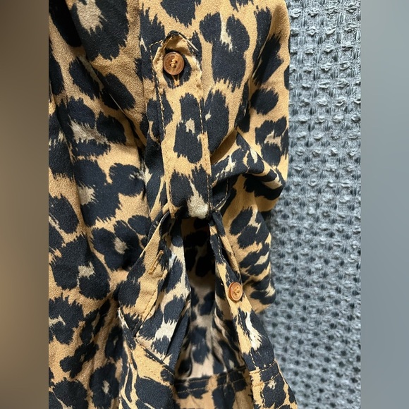 Talbot’s Cheetah Print Button Shirt 1X - Picture 5 of 6